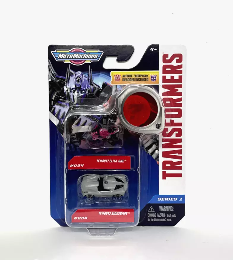 Micro Machines Transformers Elita-One & Sideswipe
